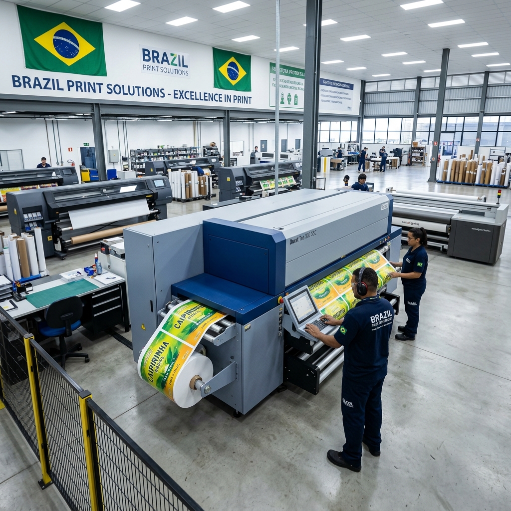 Estrutura Industrial Gráfica Live Printer